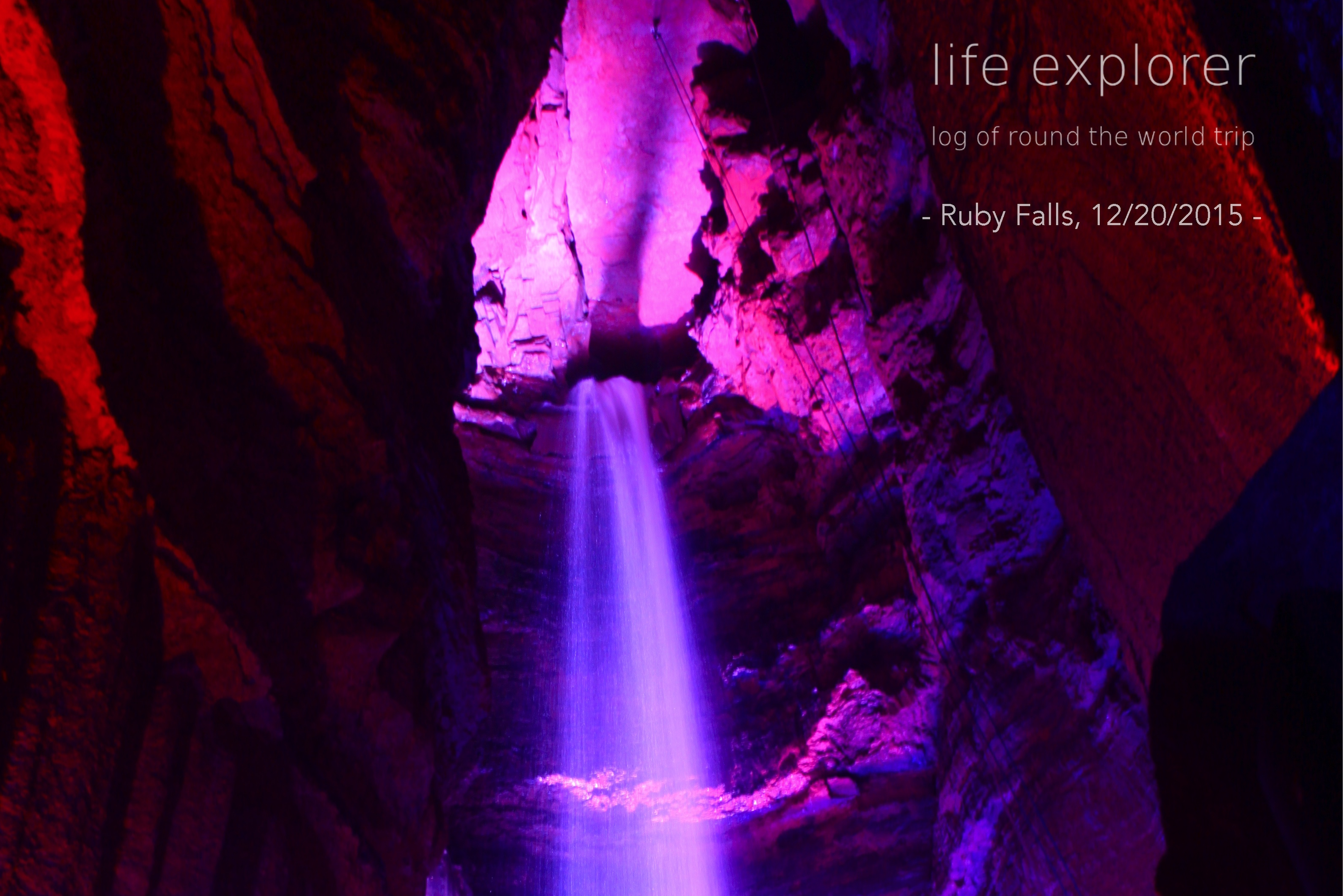 #27 世界で最も大きい地下の滝 「ルビーの滝」- The World’s Largest Underground Fall “Ruby Falls”