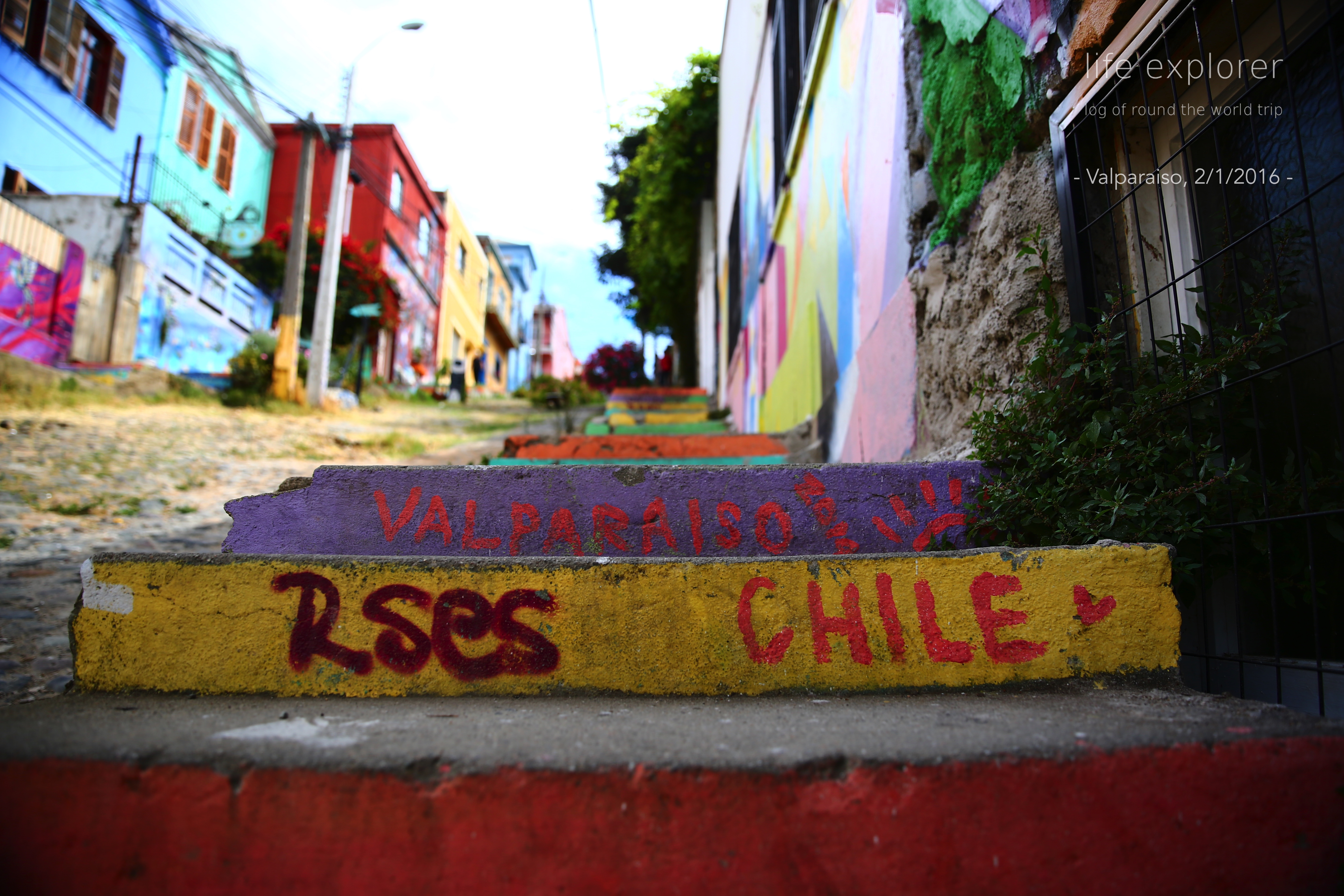 #36 世界で最も落書きだらけの街 「バルパライソ」- The World’s Most Graffiti-covered City “Valparaíso”
